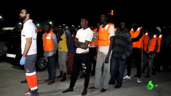 Migrantes llegados a las costas andaluzas  Migrantes llegados a las costas andaluzas