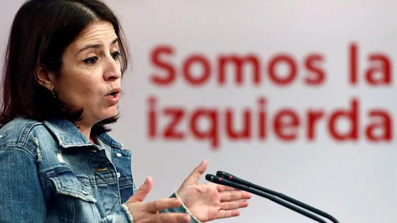 La vicesecretaria general y portavoz del Grupo Socialista, Adriana Lastra