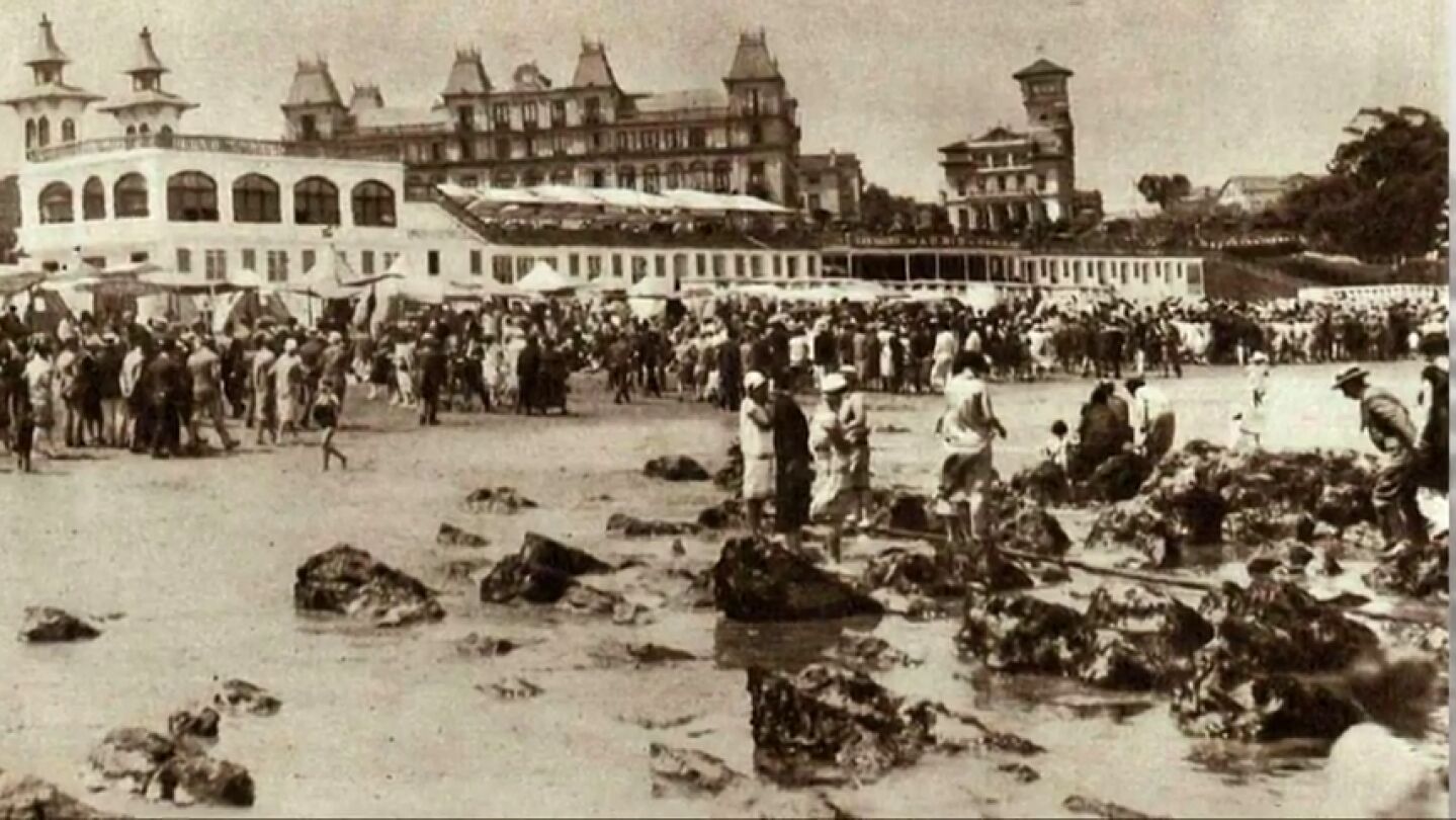 Playa del Mar Cant&aacute;brico en el siglo XIX
