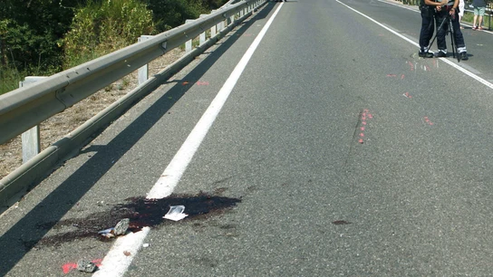 Lugar donde se produjo el siniestro en Tarragona Lugar donde se produjo el siniestro en Tarragona