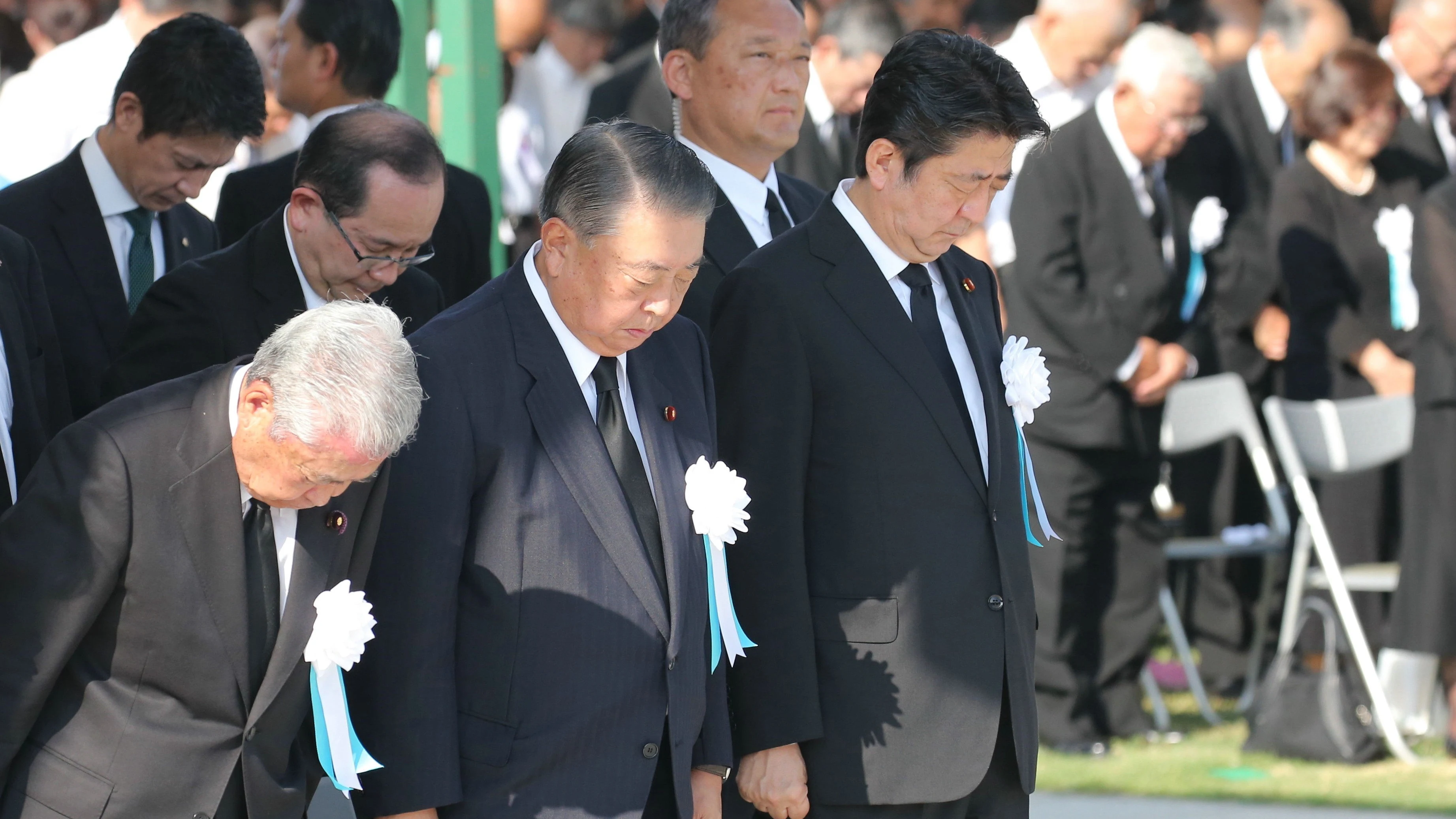 Acto de homenaje en Hiroshima