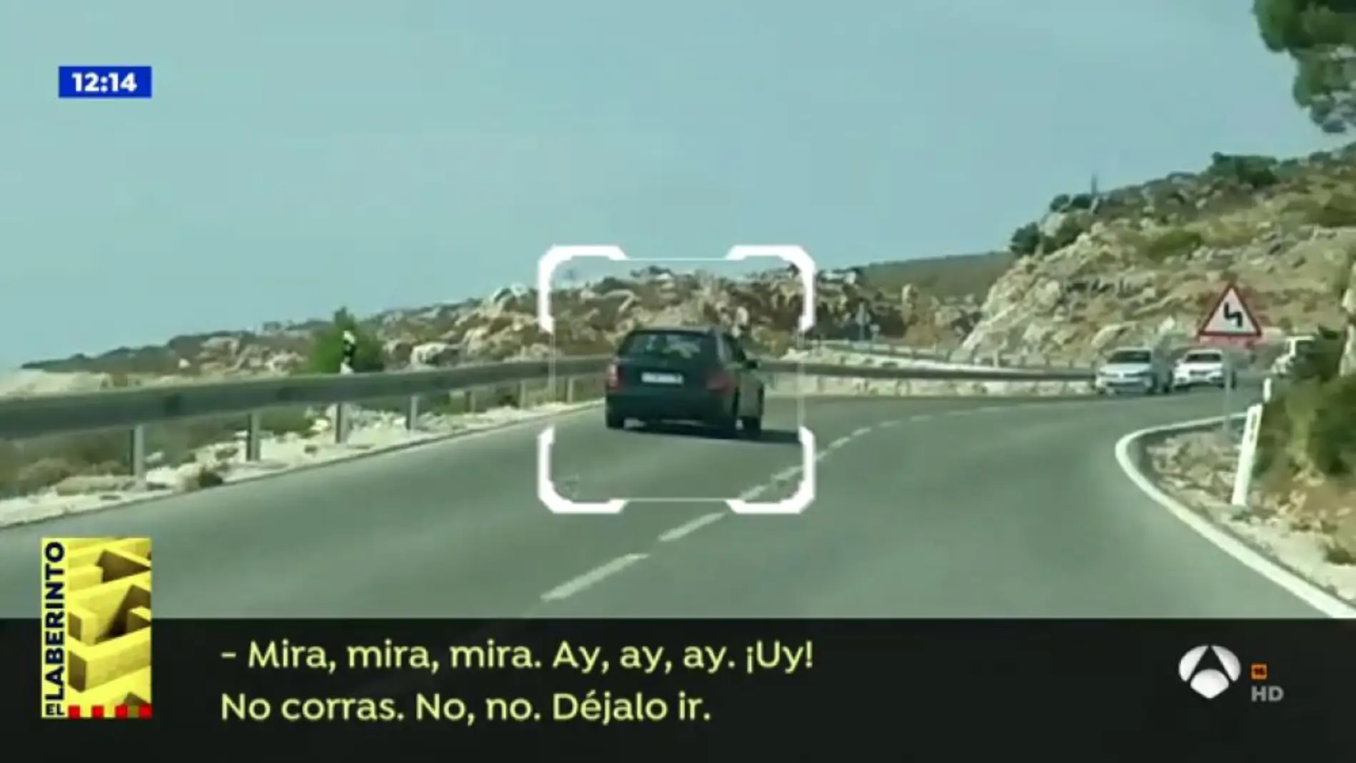 Un conductor que sembró el pánico en Málaga