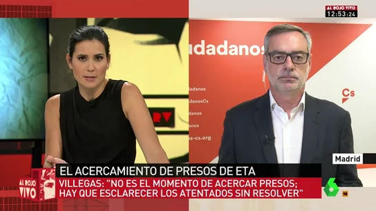 José Manuel Villegas en ARV. José Manuel Villegas en ARV.
