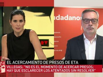 José Manuel Villegas en ARV. José Manuel Villegas en ARV.