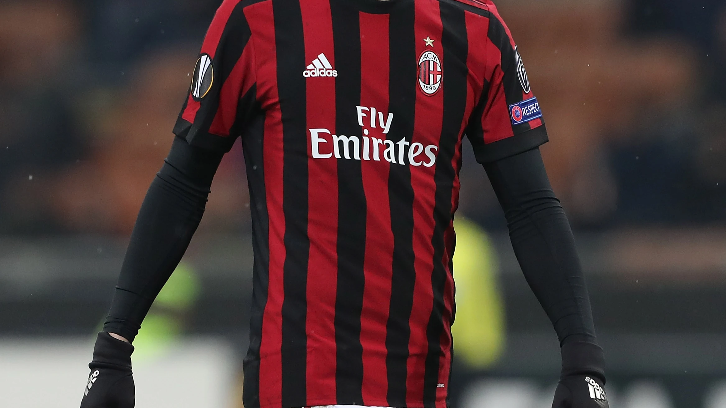 Nikola Kalinic en un partido con el Milan