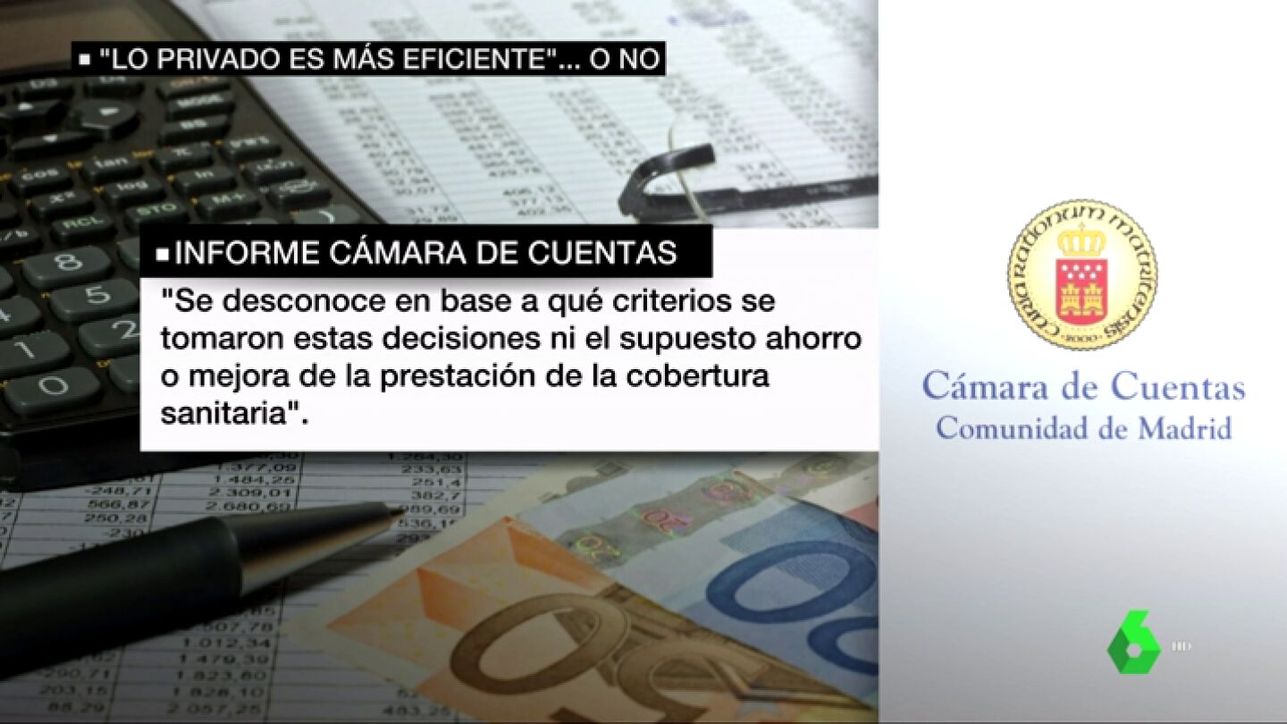 Informe sobre la sanidad p&uacute;blica.
