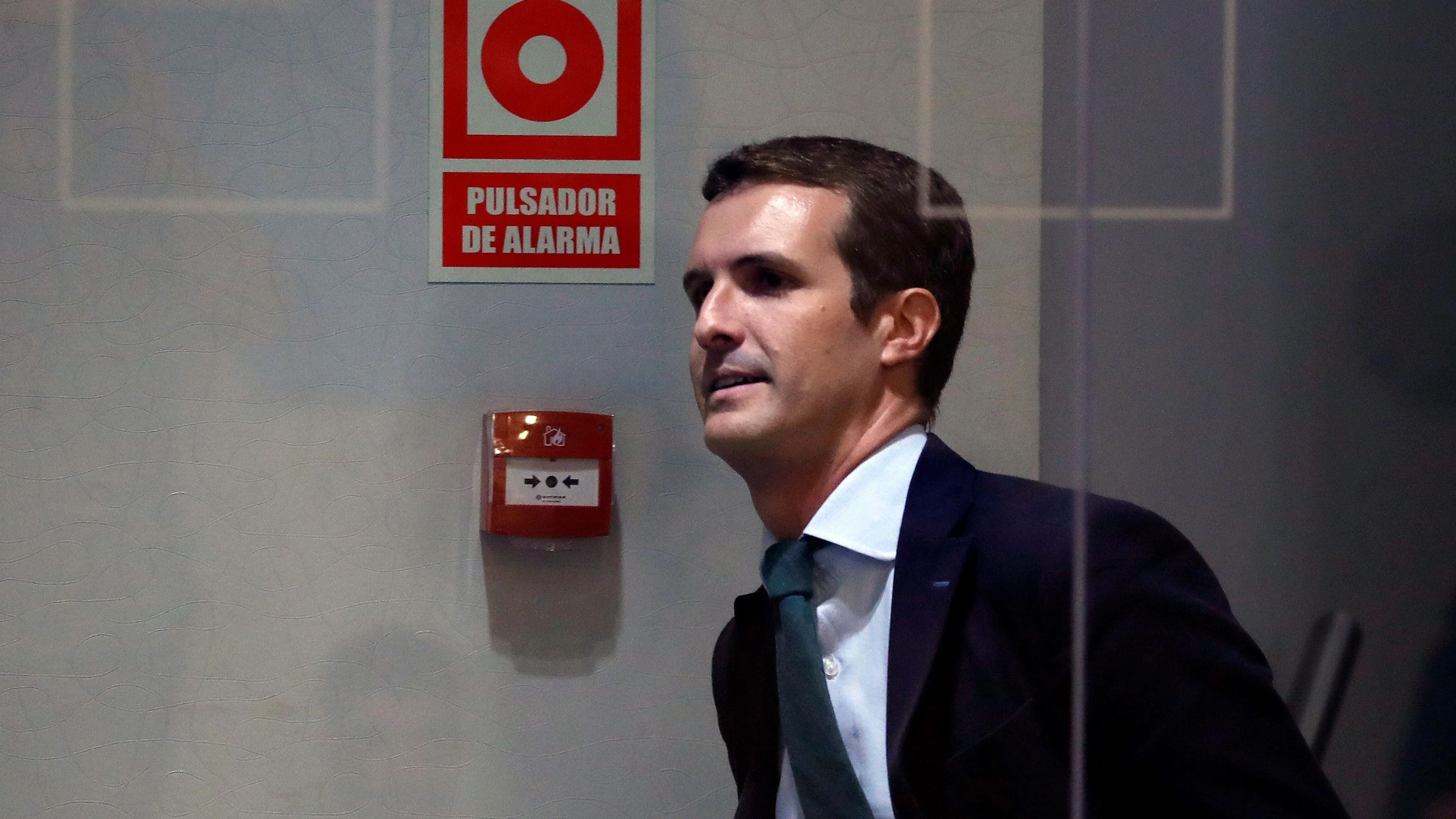 El presidente del PP y diputado por Ávila, Pablo Casado