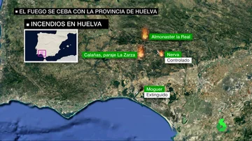 El verano en Huelva, una pesadilla envuelta en fuego: se investiga si los cuatro incendios sufridos fueron provocados