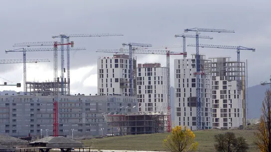 varios edificios en construcción. varios edificios en construcción.