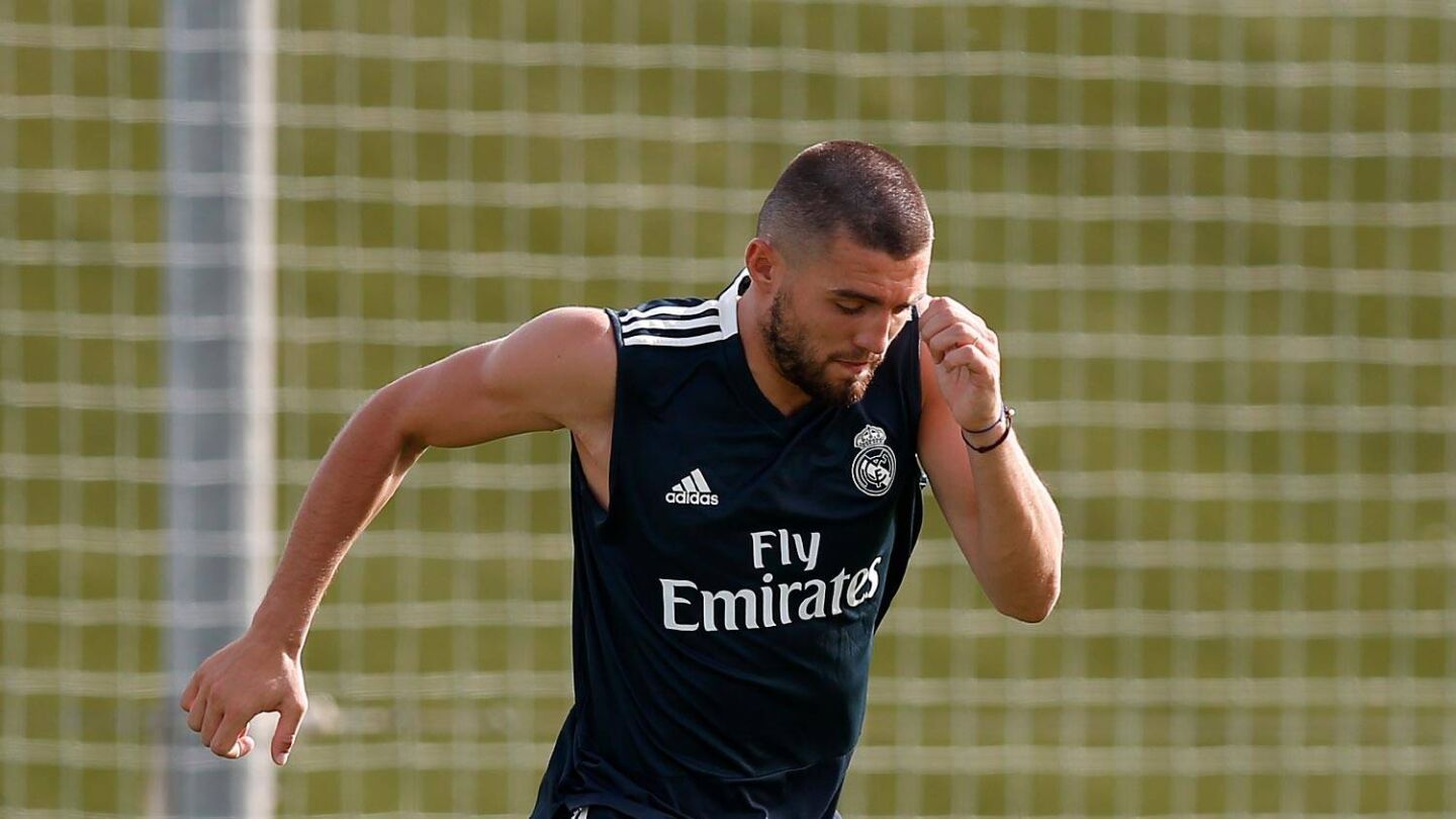 Kovacic se ejercita con el Real Madrid en Valdebebas