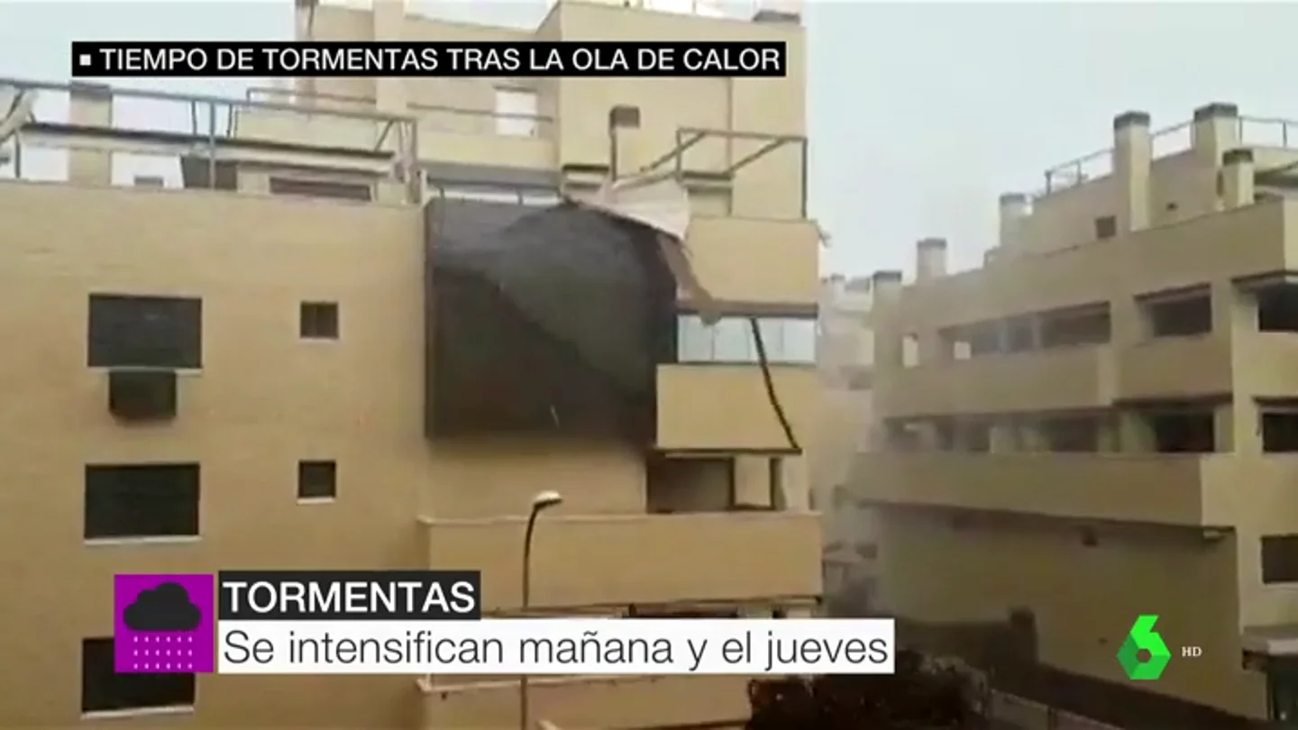 Tormentas en Madrid. Tormentas en Madrid.