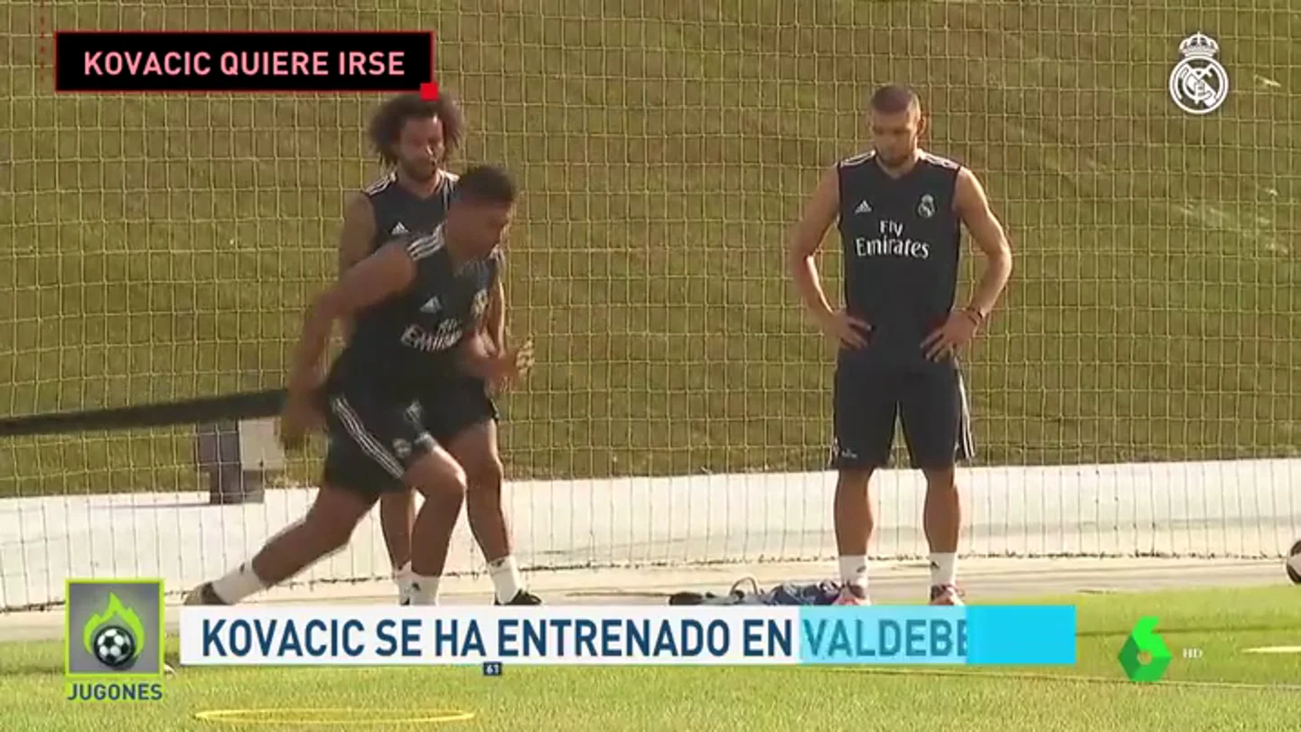 Kovacic se entrena en Valdebebas mientras busca su salida del Real Madrid Kovacic se entrena en Valdebebas mientras busca su salida del Real Madrid