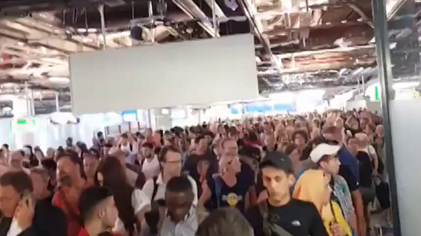 Desalojado el aeropuerto de Frankfurt