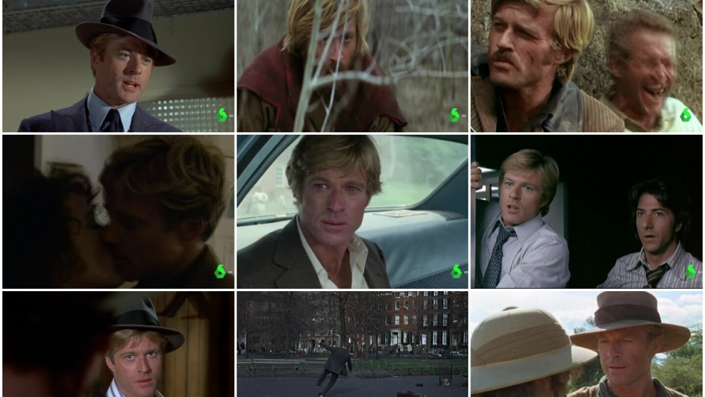 Escenas de Robert Redford en el cine