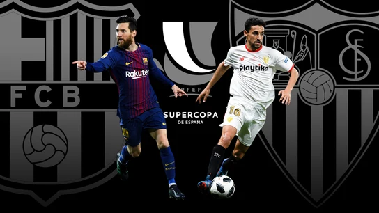 Barcelona - Sevilla de la Supercopa de España en Radioestadio Barcelona - Sevilla de la Supercopa de España en Radioestadio