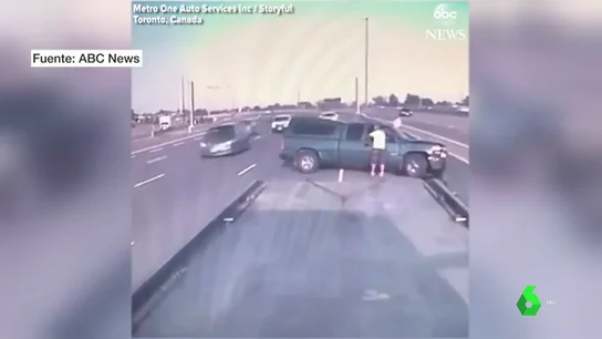 Accidente de tráfico en Canadá Accidente de tráfico en Canadá