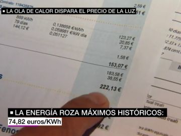 La ola de calor dispara el precio de la luz: se acerca a máximos históricos y los expertos auguran nuevas subidas La ola de calor dispara el precio de la luz: se acerca a máximos históricos y los expertos auguran nuevas subidas