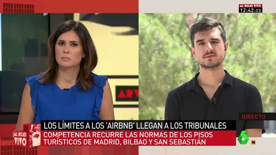 Javier Gil en Al Rojo Vivo. Javier Gil en Al Rojo Vivo.