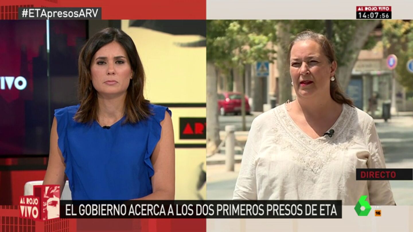 La presidenta de AVT en Al Rojo Vivo.