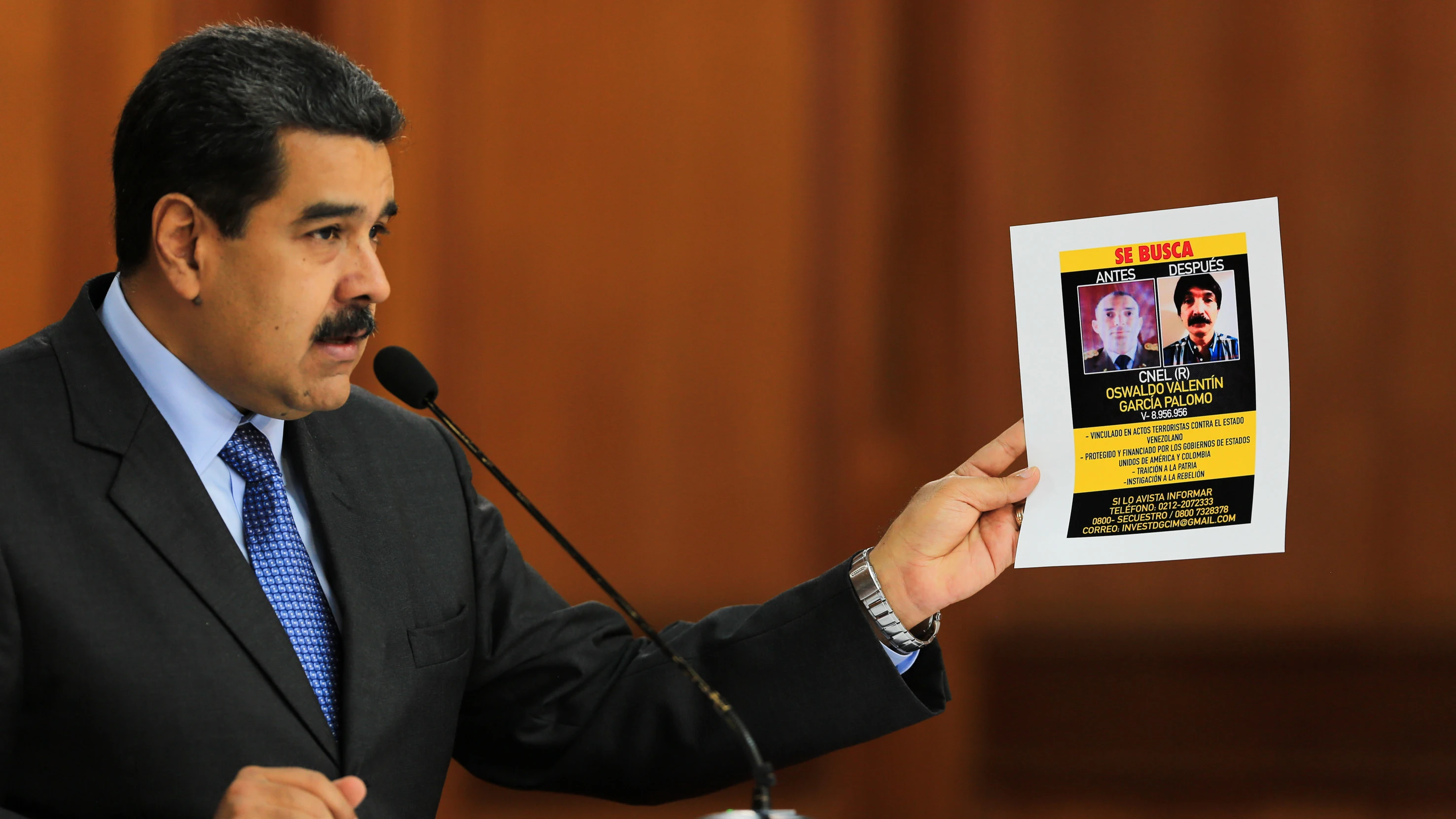 El presidente de Venezuela, Nicolás Maduro