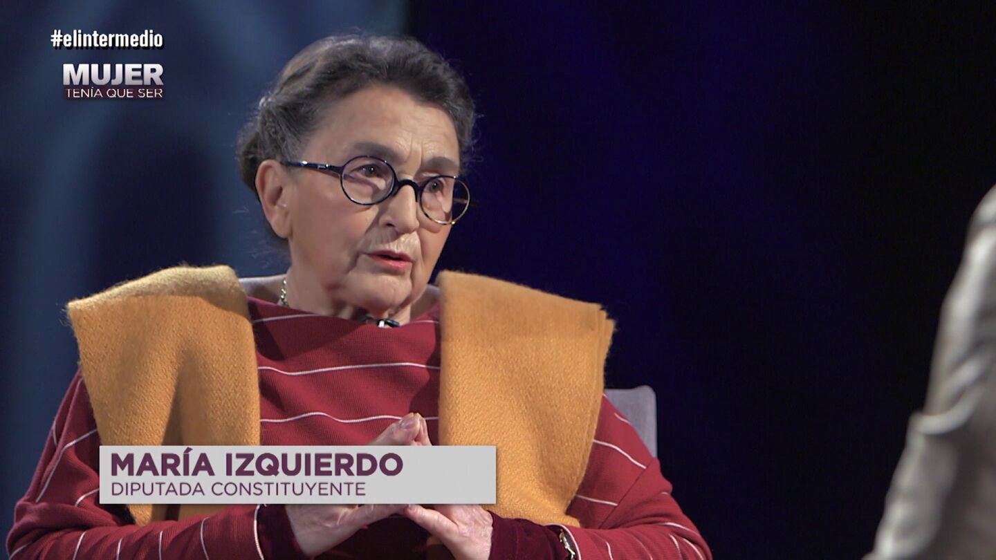 Mar&iacute;a Izquierdo en Mujer ten&iacute;a que ser