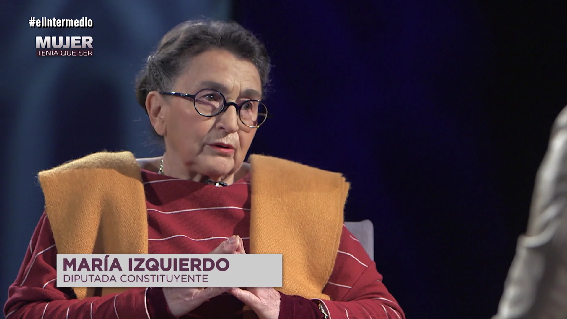 María Izquierdo en Mujer tenía que ser María Izquierdo en Mujer tenía que ser