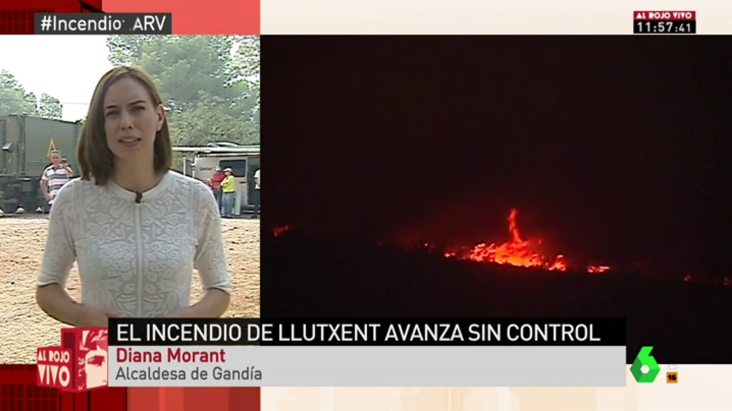 Diana Morant, alcaldesa de Gand&iacute;a, en ARV.