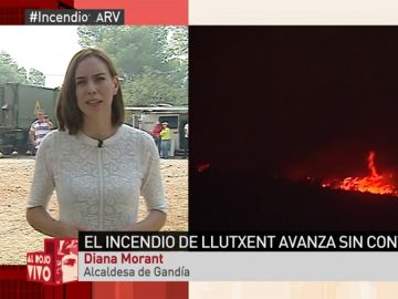 Diana Morant, alcaldesa de Gandía, en ARV. Diana Morant, alcaldesa de Gandía, en ARV.