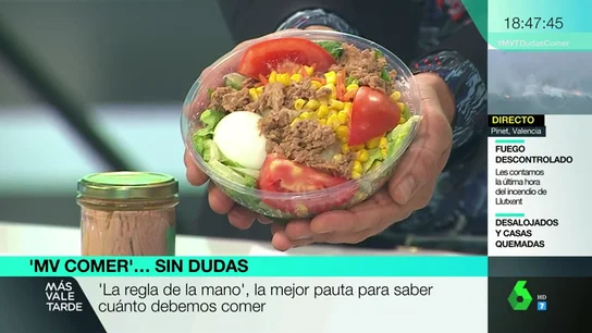 'La regla de la mano'. 'La regla de la mano'.