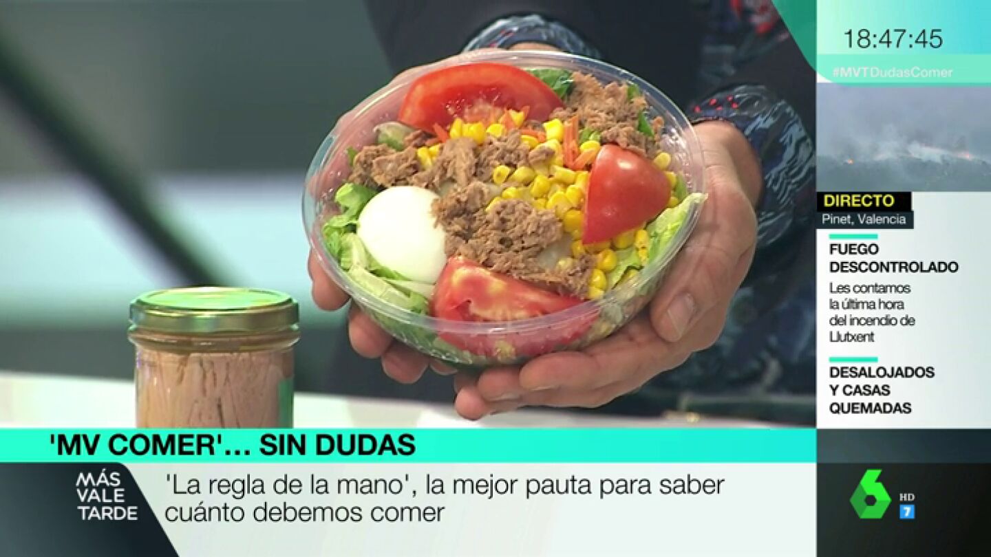 'La regla de la mano'.