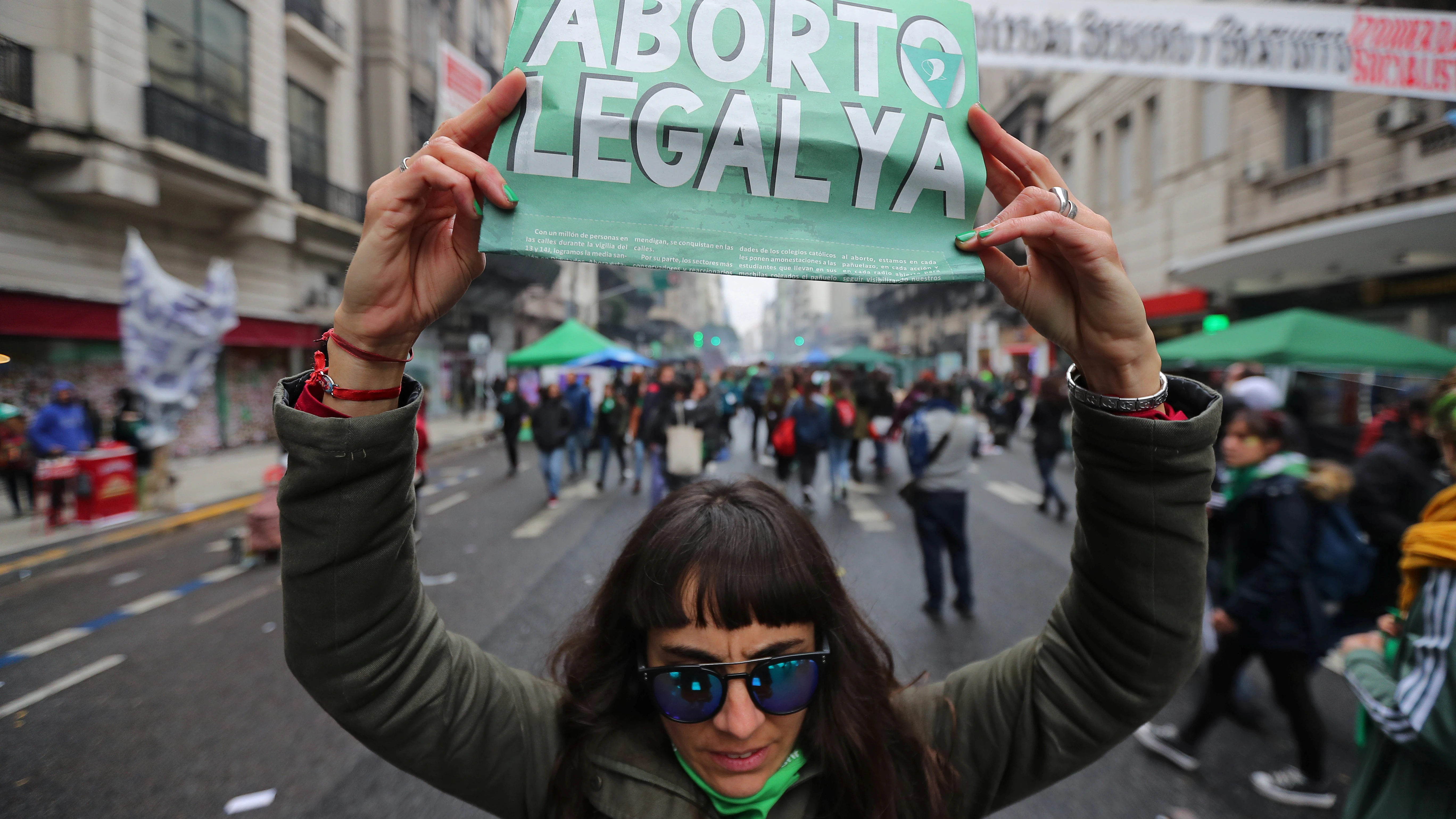 Manifestaciones a favor del aborto