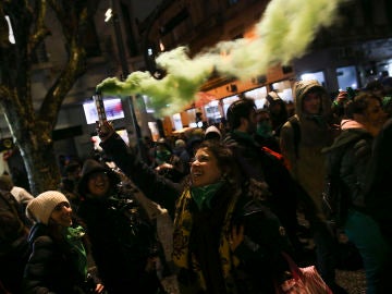 Personas a favor de despenalizar el aborto Personas a favor de despenalizar el aborto