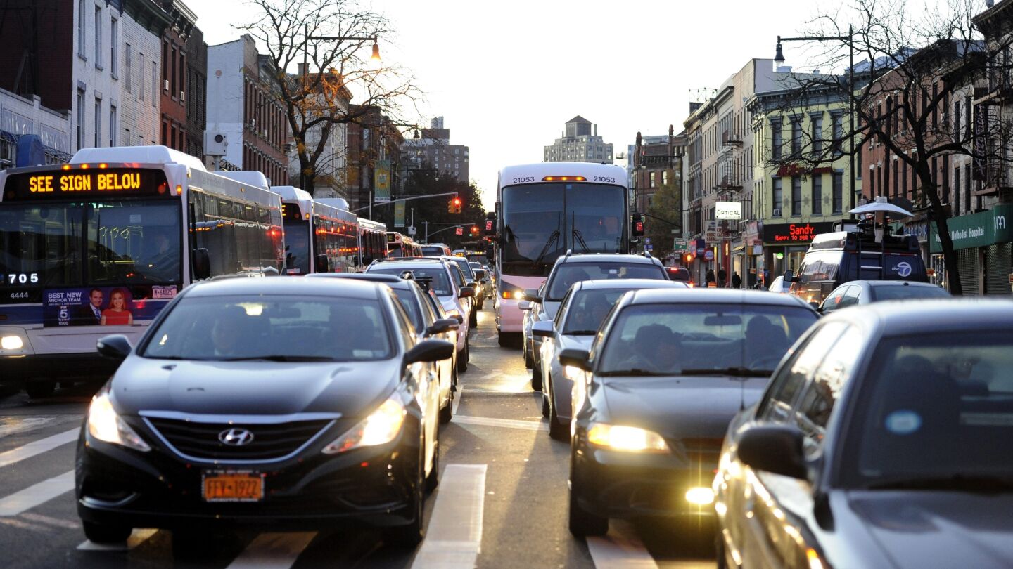 Tr&aacute;fico en Nueva York