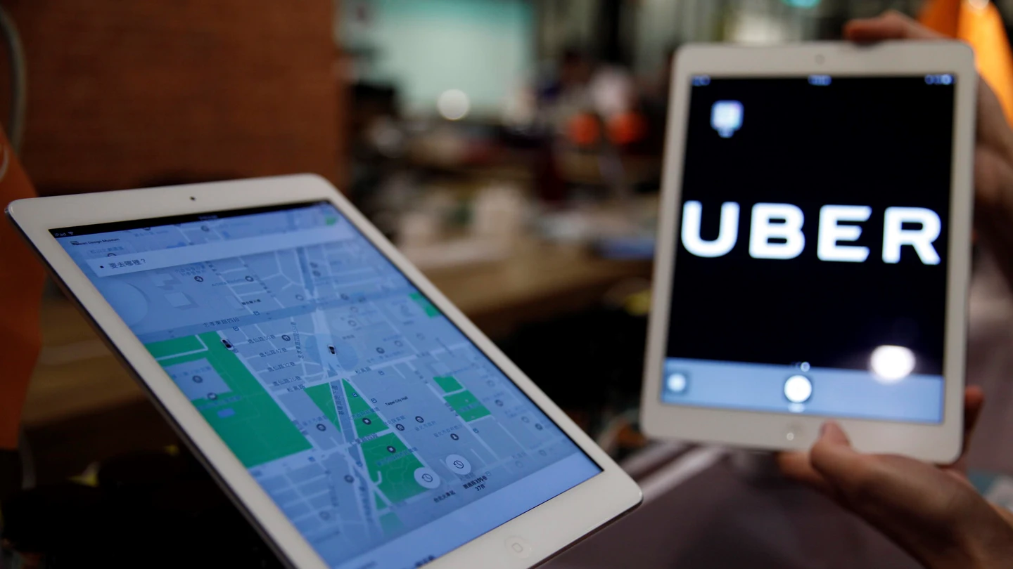 Aplicación de Uber Aplicación de Uber