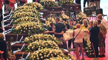 Funeral de Estado por las víctimas del derrumbe del puente de Génova