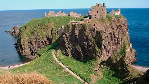 Castillo de Dunottar, Escocia Este es el viaje perfecto para conocer Escocia en una semana