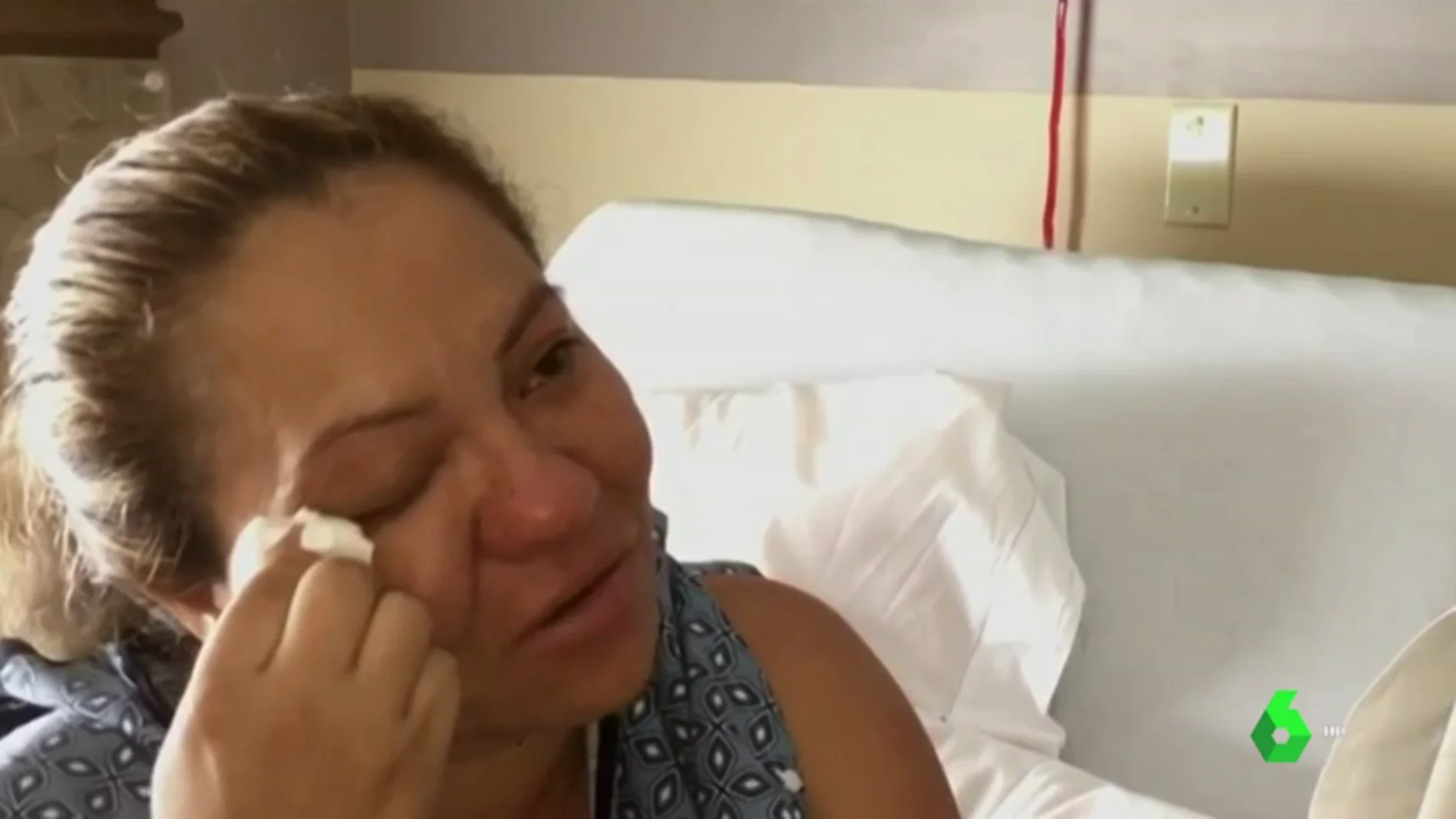 La mujer que tuvo que dar a luz sola después de que detuviesen a su marido en California