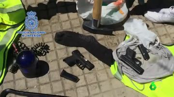 La Policía Nacional desarticula en Estepona a un grupo especializado en robos con armas