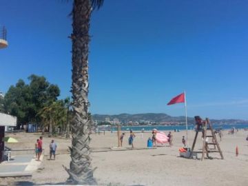 La playa de Benicàssim La playa de Benicàssim