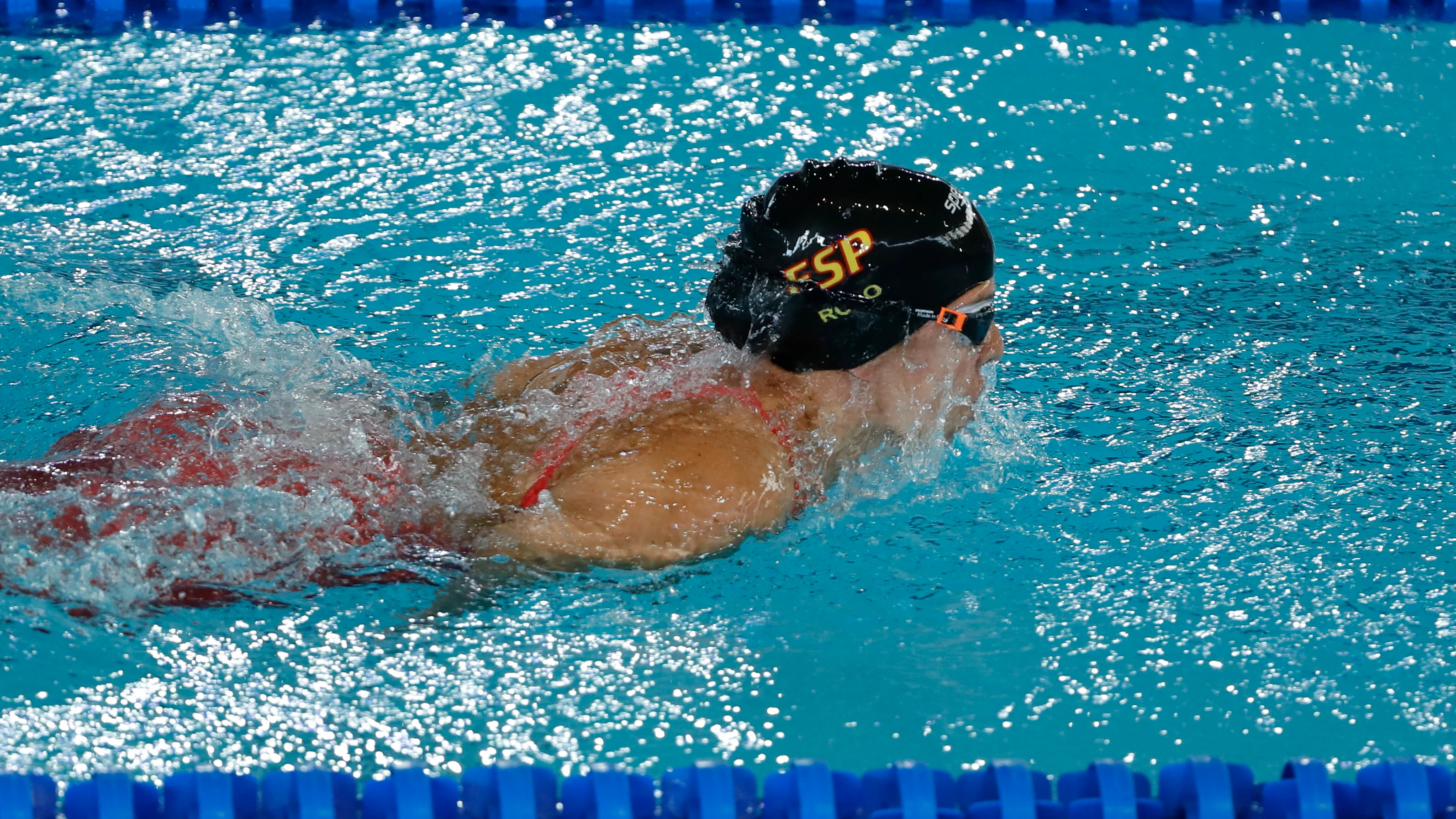 Judit Rolo, durante una carrera