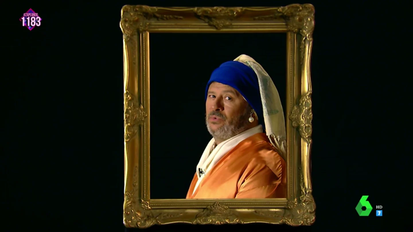 Imitación de un cuadro por Miki Nadal Imitación de un cuadro por Miki Nadal
