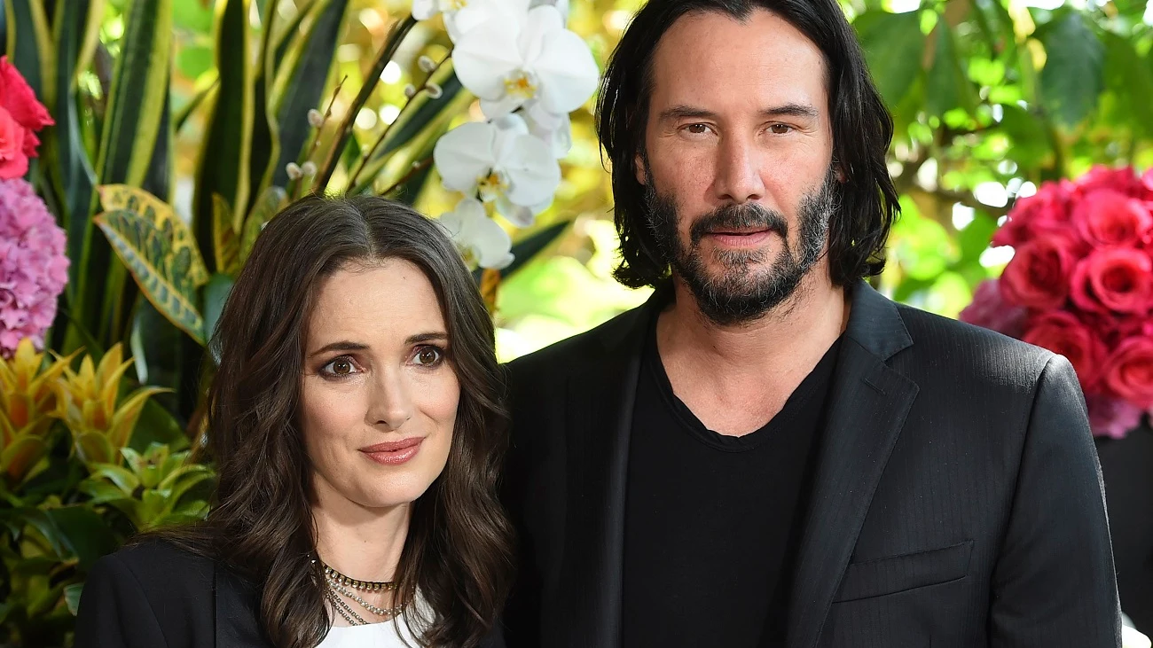 Winona Ryder y Keanu Reeves