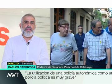 Carlos Carrizosa: "El Gobierno de Quim Torra está implantando la república y Sánchez mira para otro lado" Carlos Carrizosa: "El Gobierno de Quim Torra está implantando la república y Sánchez mira para otro lado"