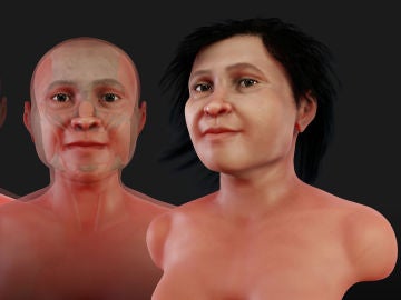 Reconstrucción 3D del rosto de la Mujer de Naharon Reconstrucción 3D del rosto de la Mujer de Naharon