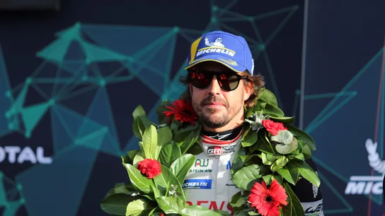 Fernando Alonso, tras la victoria en las seis horas de Silverstone Fernando Alonso, tras la victoria en las seis horas de Silverstone