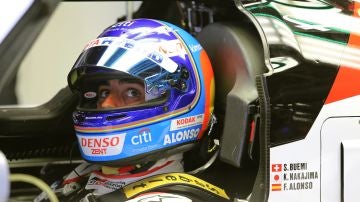 Fernando Alonso, durante las Seis Horas de Silverstone