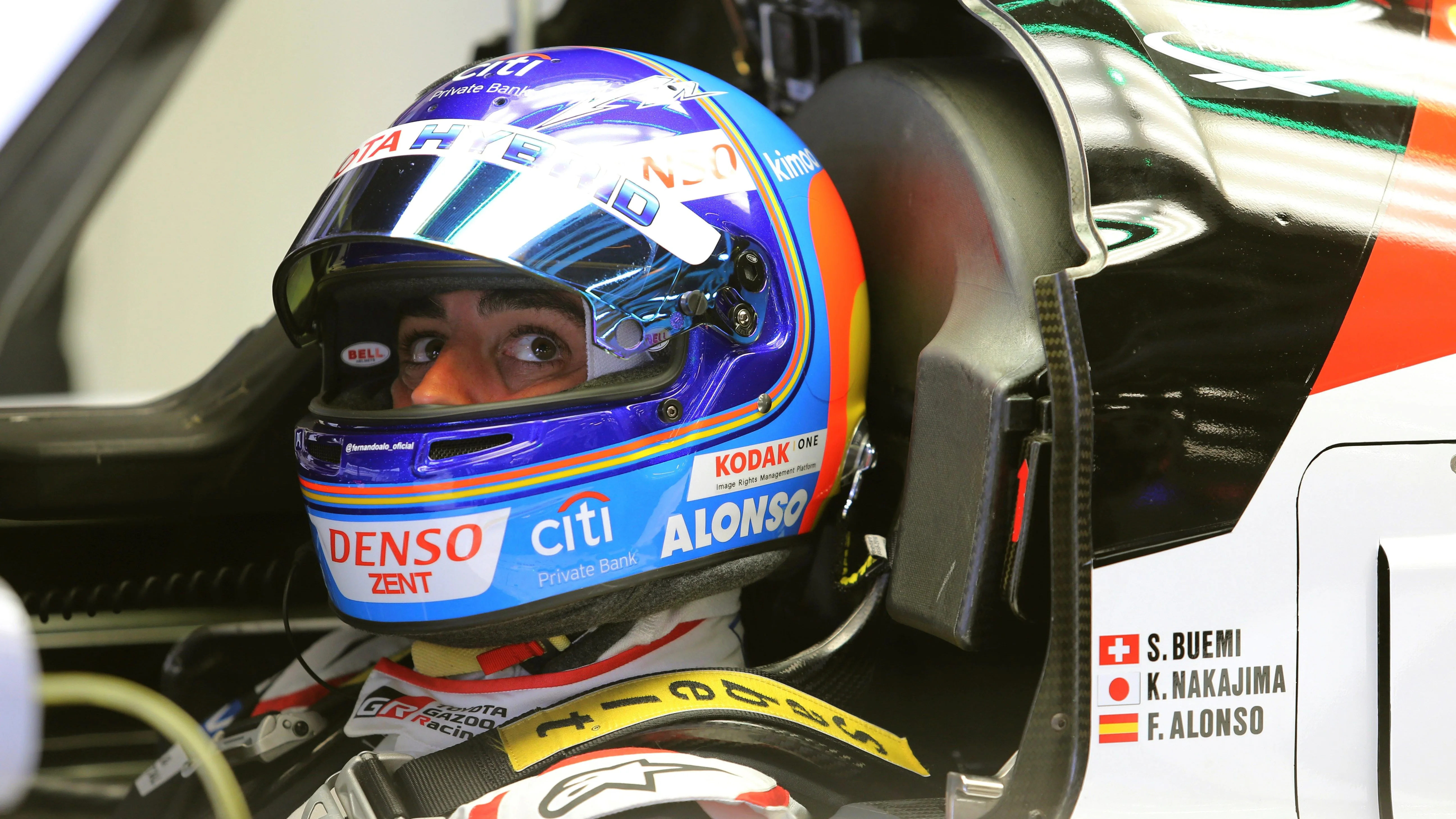 Fernando Alonso, durante las Seis Horas de Silverstone