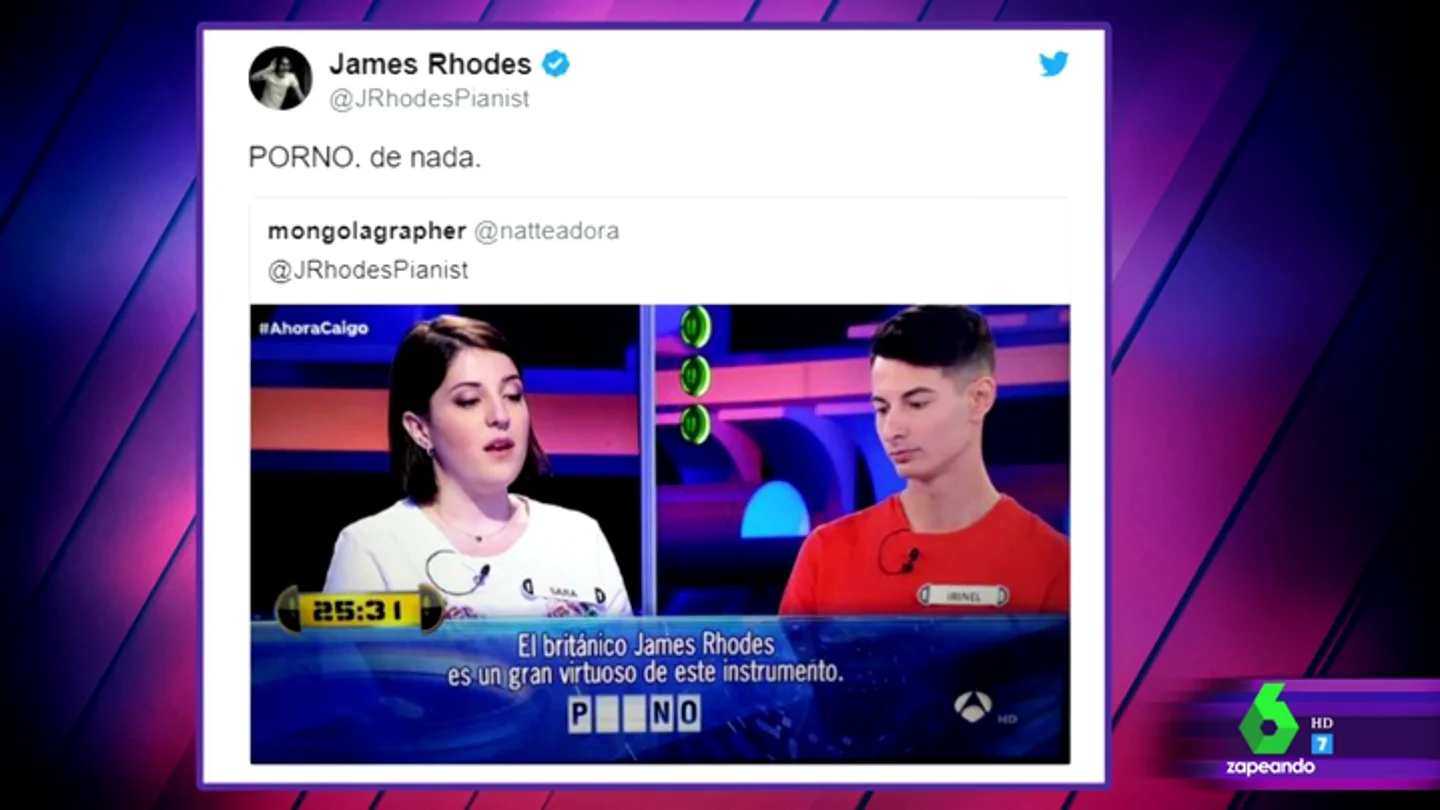 La respuesta de James Rhodes La respuesta de James Rhodes