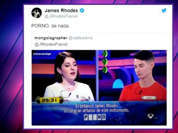 La respuesta de James Rhodes La respuesta de James Rhodes