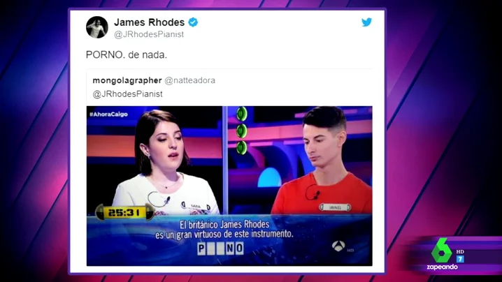 La respuesta de James Rhodes